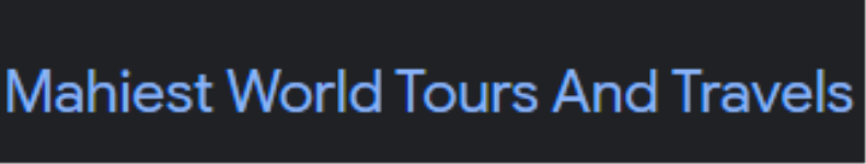 Mahiest World Tours And Travels - Dhoomanganj - Prayagraj