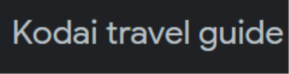 Kodai Travel Guide - Senbahanoor - Kodaikanal