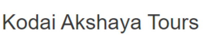 Kodai Akshaya Tours - Benderloch Rd - Kodaikanal