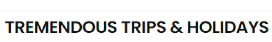 Tremendous Trips and Holidays - Mm Street - Kodaikanal