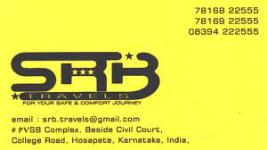 Srb Travels - College Road - Hospet
