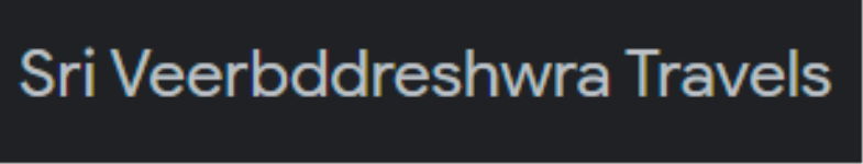 Sri Veerbddreshwra Travels - Railway Station Rd - Hospet