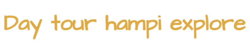 Day Tour Hampi Explore Tours - Hampi Bazaar St - Hospet