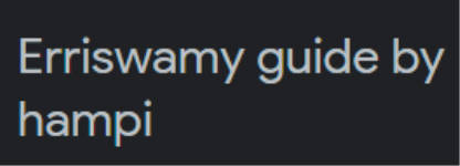 Erriswamy Guide By Hampi Tours - Prkash Nagar - Hospet