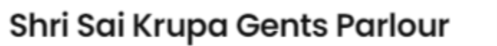 Shri Sai Krupa Gents Parlour - Rajapeth - Amravati