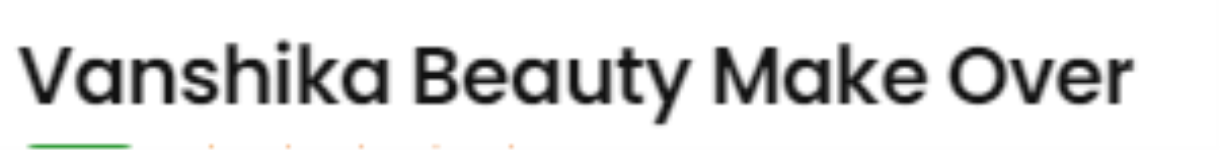 Vanshika Beauty Make Over - Amravati