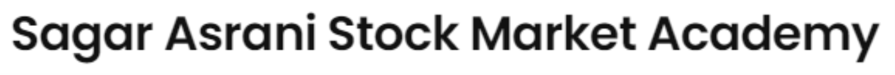 Sagar Asrani Stock Market Academy - Malad West - Mumbai