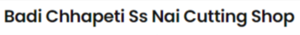 Badi Chhapeti Ss Nai Cutting Shop - Firozabad