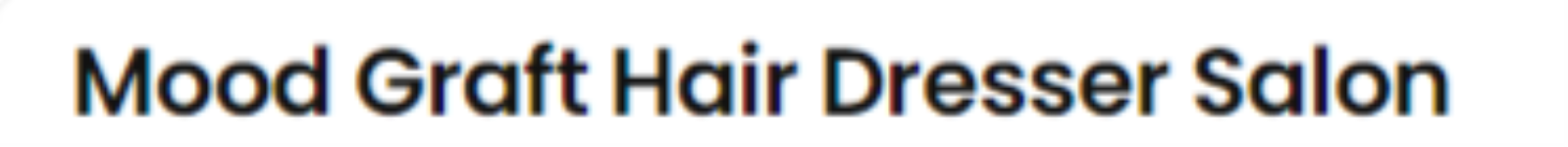 Mood Graft Hair Dresser Salon - Hasanpur - Firozabad