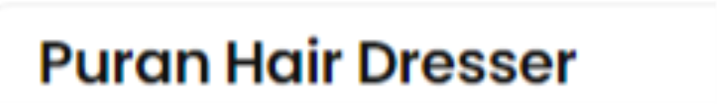 Puran Hair Dresser - Narayan Nagar - Firozabad