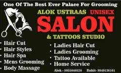 Alok Ustraas Unisex Salon And Tattoo Studio - Jaipur