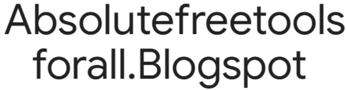Absolutefreetoolsforall.Blogspot