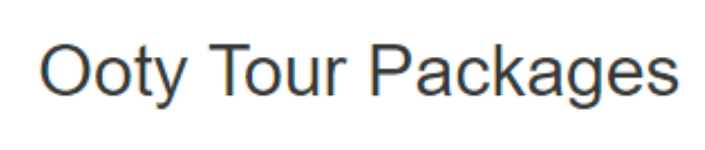 Ooty Tour Packages - Aishwarya Garden - Ooty