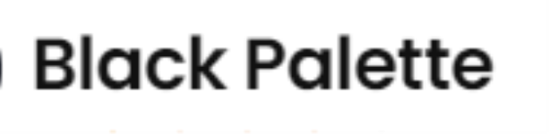 Black Palette - Caranzalem - Goa