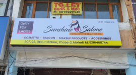 Sunshine Salon Only For Ladies - Chandigarh