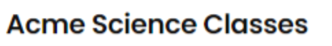 Acme Science Classes - Kandivali West - Mumbai