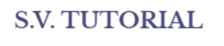 S V Tutorials - goregaon - Mumbai