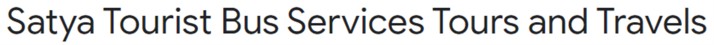 Satya Tourist Bus Services Tours and Travels - Hapur Rd - Meerut