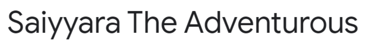 Saiyyara The Adventurous - Jamna Nagar - Meerut