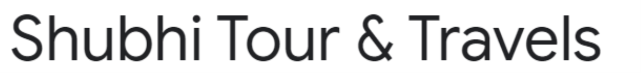 Shubhi Tour and Travels - Kanker Khera - Meerut