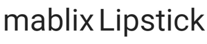Mablix Lipstick