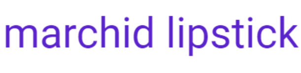 Marchid Lipstick