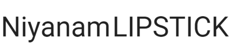 Niyanam Lipstick