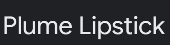 Plume Lipstick