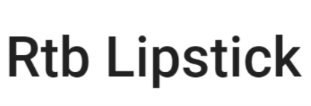 RTB Lipstick
