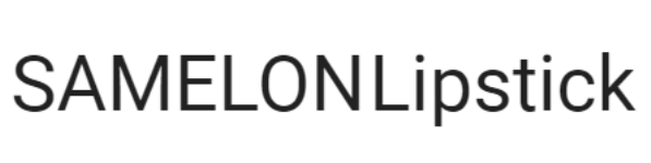 Samelon Lipstick