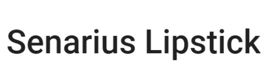 Senarius Lipstick