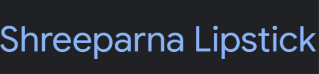 Shreeparna Lipstick