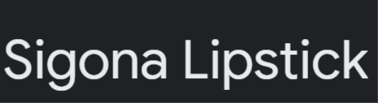 Sigona Lipstick