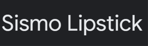 Sismo Lipstick