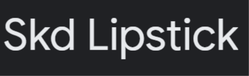 Skd Lipstick