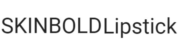 Skinbold Lipstick