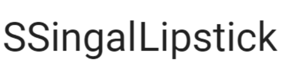 Ssingal Lipstick