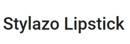 Stylazo Lipstick