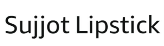 Sujjot Lipstick