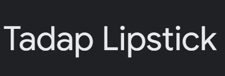 Tadap Lipstick