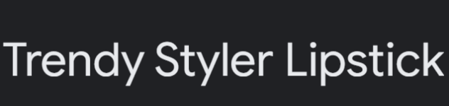 Trendy Styler Lipstick