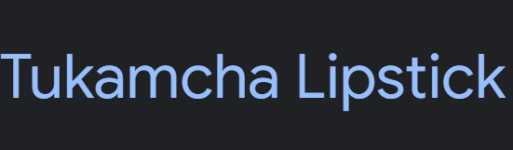 Tukamcha Lipstick