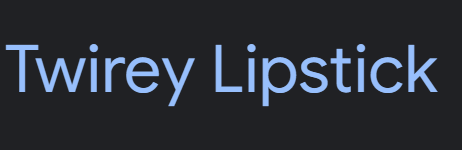 Twirey Lipstick