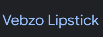 Vebzo Lipstick