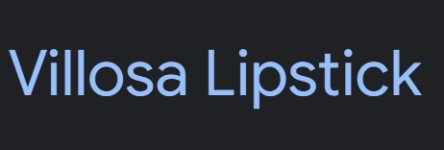 Villosa Lipstick