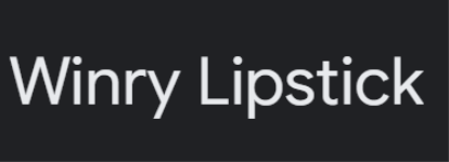 Winry Lipstick