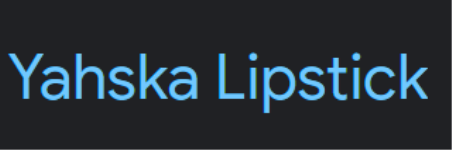 Yahska Lipstick