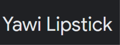Yawi Lipstick