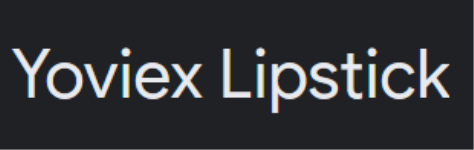 Yoviex Lipstick