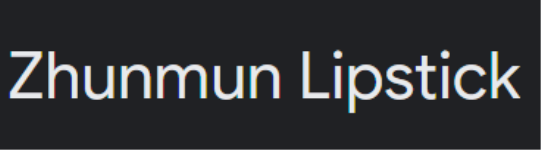 Zhunmun Lipstick